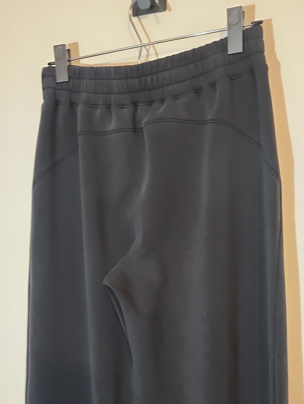 SPANX Black Wide-Leg Pull-On Knit Pants M - Picture 3 of 5